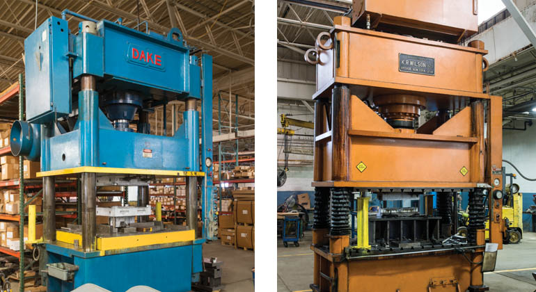 Stamping Presses at Tel-X